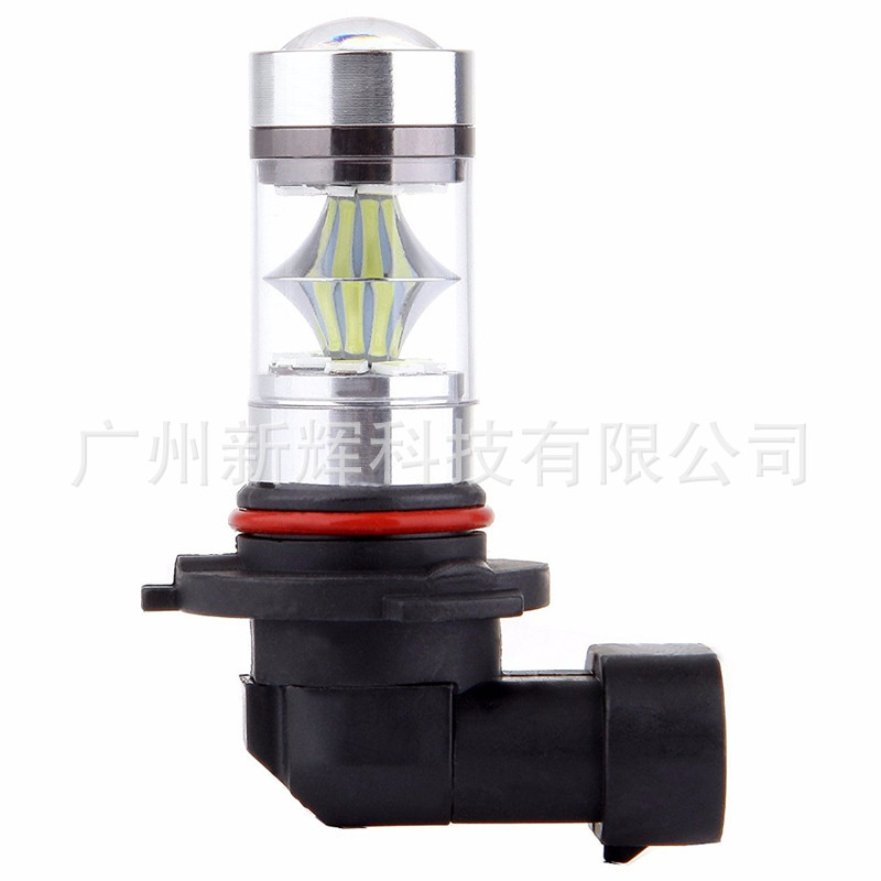 Car LED fog lamp HB3 HB4 H10 9005 9006 100W 20LED H4 H7 H11 anti fog lamp