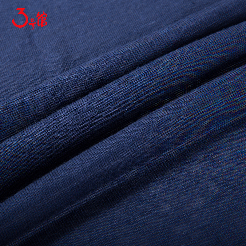 Hemp jersey fabric 100% hemp knitted pure hemp fabric hemp foreign trade T-shirt fabric hemp fiber fabric