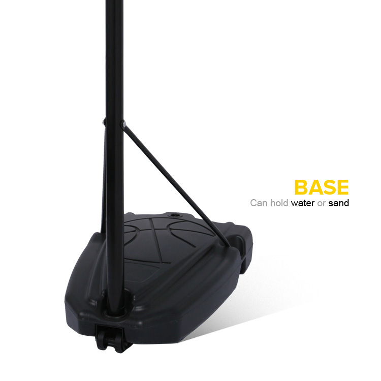 Jiezhi Junior Strong Adult Basketball Stand Liftable Mobile Outdoor Home Standard Basketball Frame Basketball Board