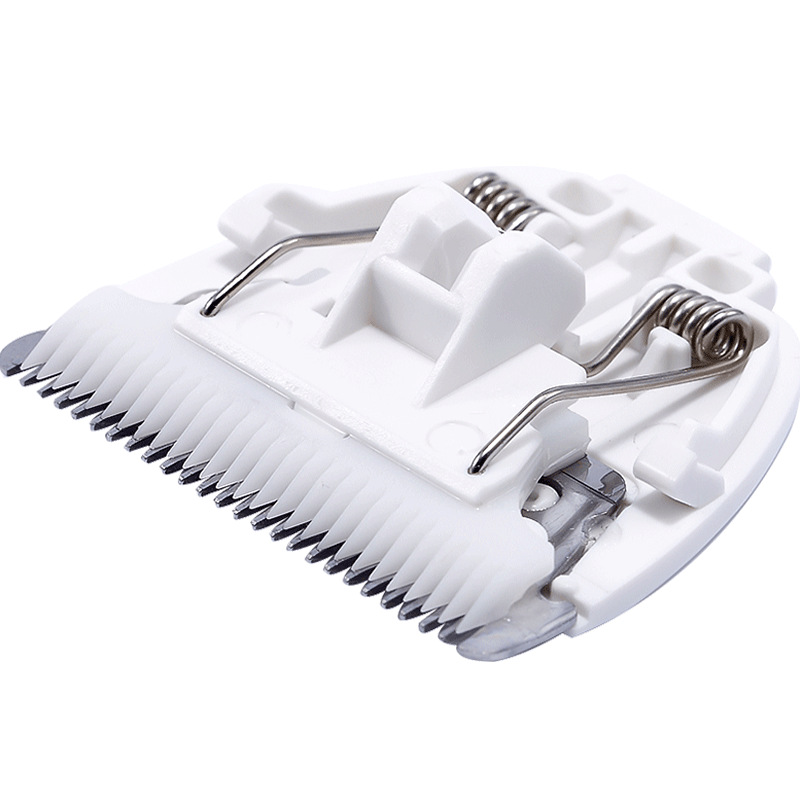 Электрическая машинка для стрижки волос для взрослых с керамическим лезвием, портативная, съемная