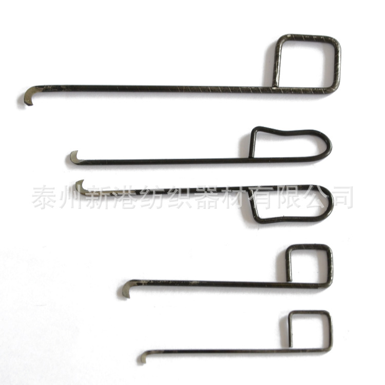 Производитель производит нож для завязывания, нож для резки нити, аксессуары для текстильных машин, износостойкий изогнутый нож для завязывания из углеродной стали 10g