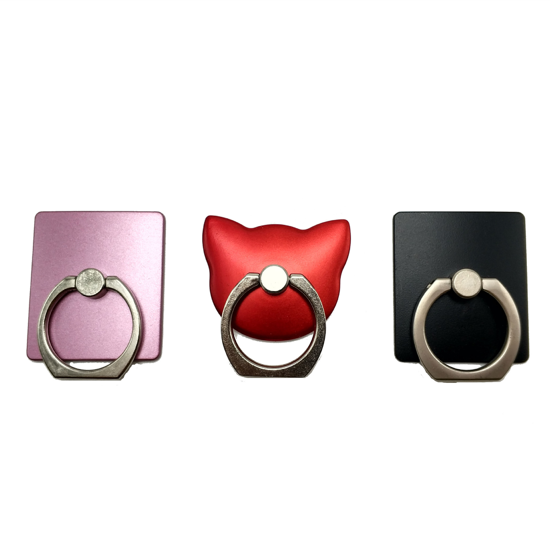 Mobile phone ring bracket cat head Creative ring buckle factory LOGO Casheed style variety