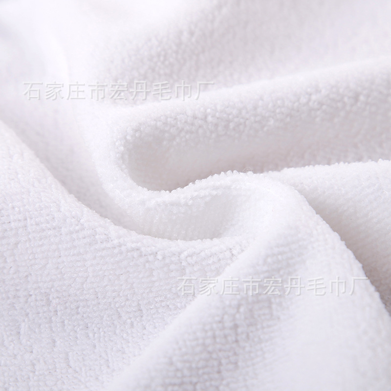 Factory wholesale white towel dishwashing small square microfiber absorbent towel promotional gifts small towel