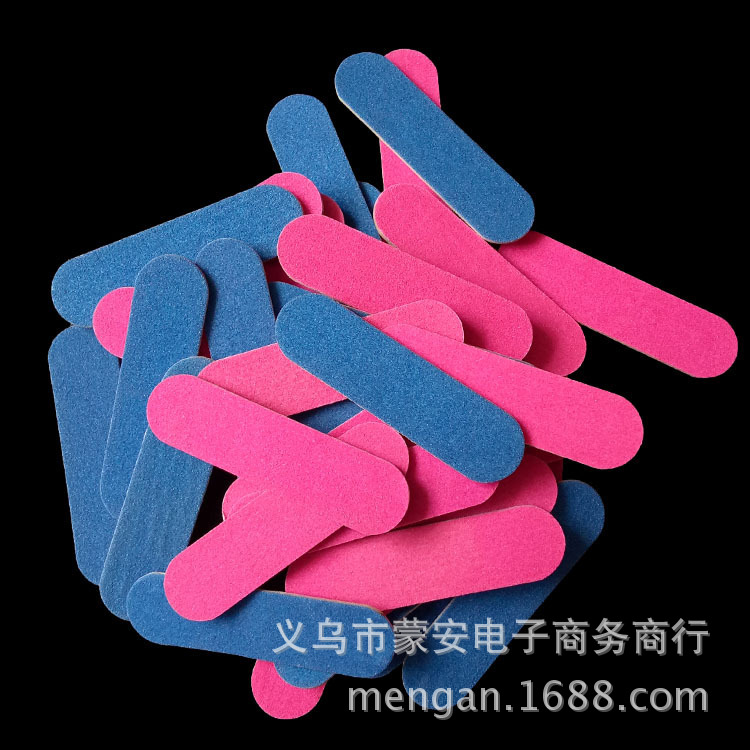 Nail art tool South Korea double-sided 5cm grinding nail file grinding nail bar small file manufacturers