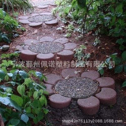 Paving mould irregular garden DIY plastic ground mould cement mould goose ovoid floor concrete mould