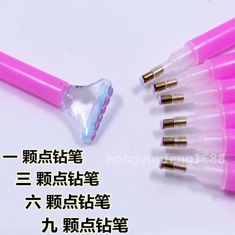 Инструмент для алмазной вышивки, многофункциональная головка, липкий сверло, 6 сверл, артефакт, оптовая продажа, импорт