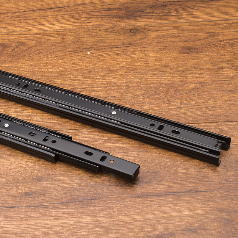 Jieyang Baoli Jia фабрика прямая 3508A бесшумная трёхсекционная направляющая для мебели гладкая