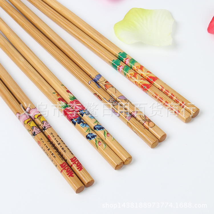 Manufacturers craft bamboo chopsticks Alishan chopsticks bamboo products chopsticks printing chopsticks stall chopsticks wholesale large favorably