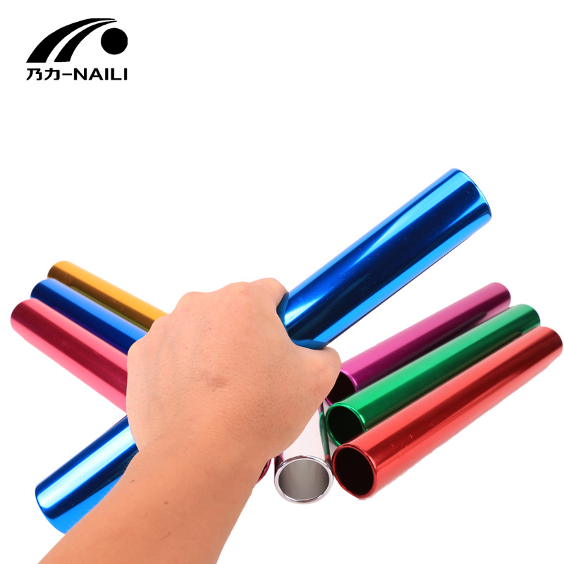 Bold 3.8cm Aluminum Alloy Connecting Rod Oxidized Electroplating Standard Adult Competition Connecting Rod Conveyor Rod Signal Rod