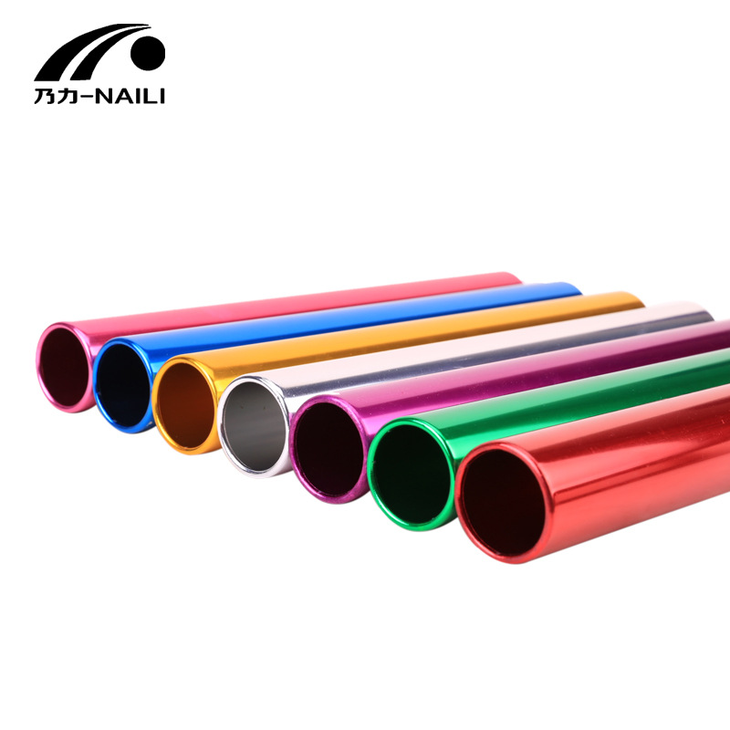 Bold 3.8cm Aluminum Alloy Connecting Rod Oxidized Electroplating Standard Adult Competition Connecting Rod Conveyor Rod Signal Rod