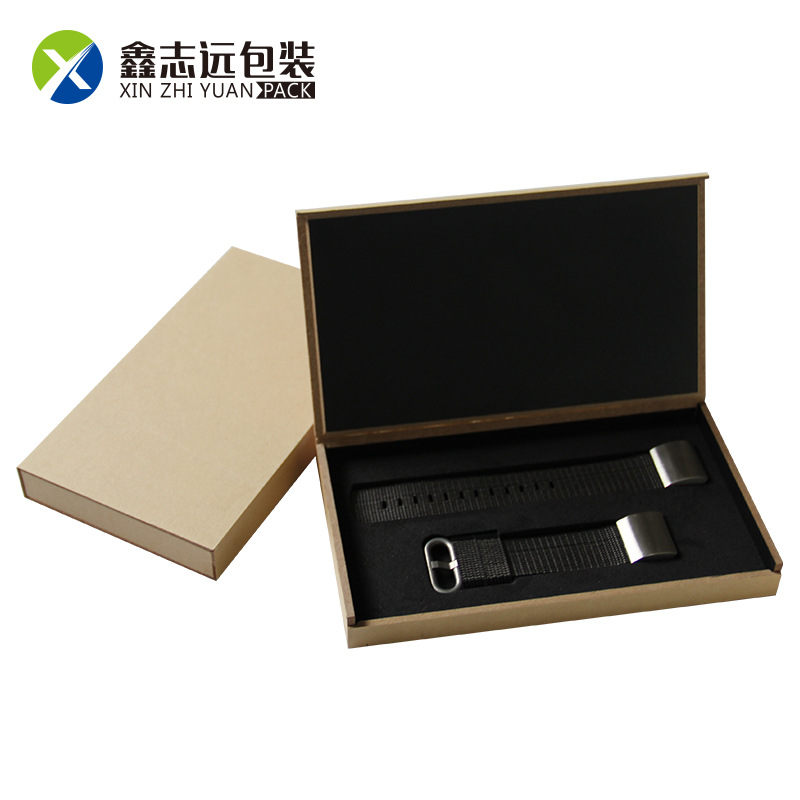 Watch packaging wooden box brand watch display box jewelry black packaging box gift Shenzhen factory direct sales