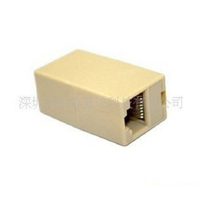 Rj45 Network Cable Connector Network Cable Butt Joint Network Straight-Through Joint Extension Network Cable 100Pcs/Pack