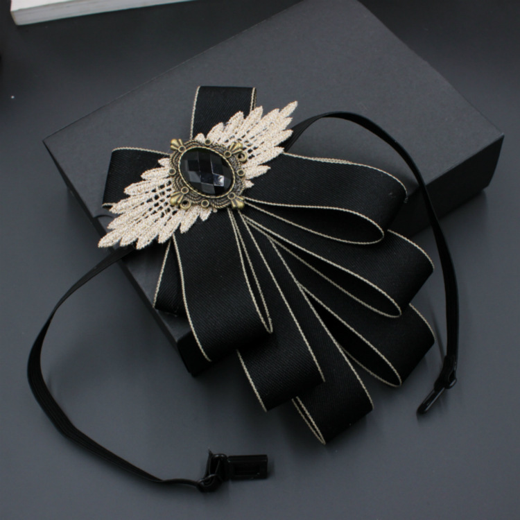 [Star Cat] Groom and Best Man Host Suit Bow Tie Manufacturer Supply Bow Tie Wholesale Supply Cross-Border Supply