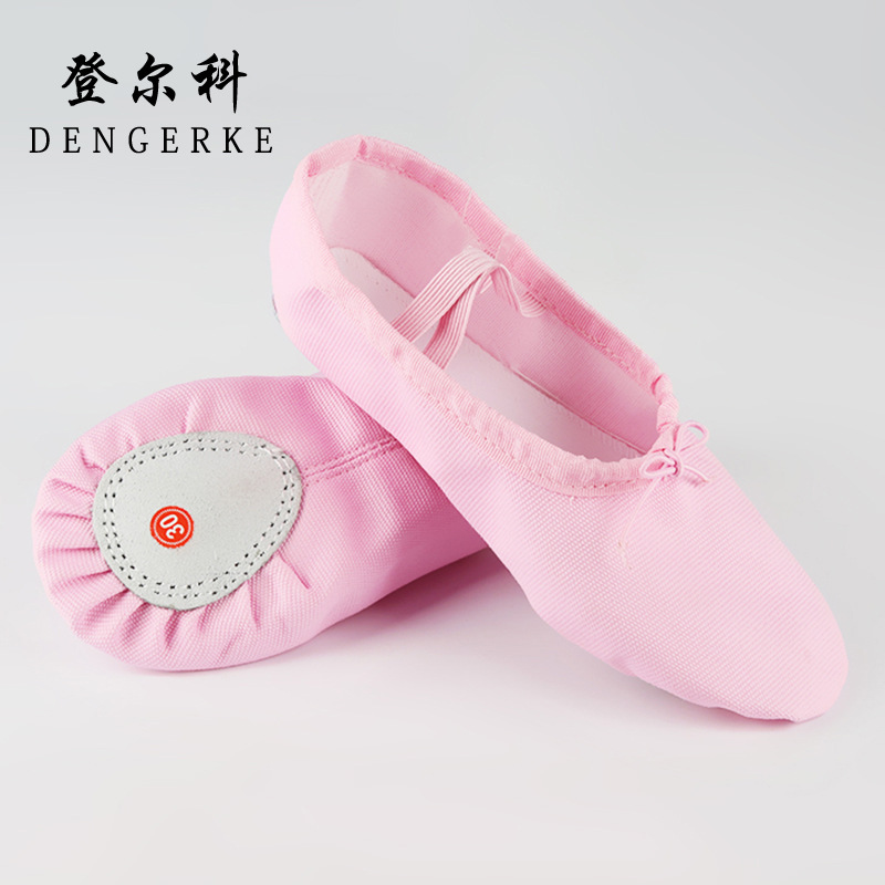 Factory Direct Sales Soft-soled Ballet Shoes Adult Canvas Cat Claw Shoes Soft-soled Shoes Practice Shoes Dance Shoes