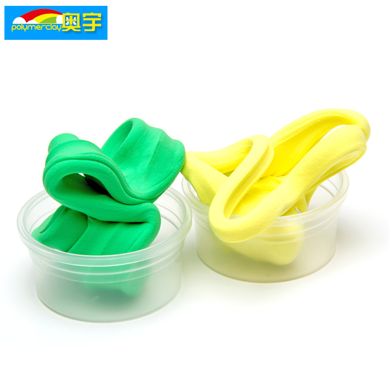 Ultra light clay wholesale 5g colored clay children's plasticine diy hand-made toys space clay 10g clay 100g