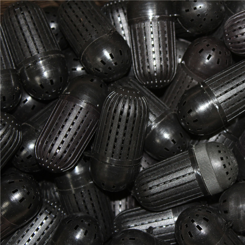 Plastic Bait Ball with Hook Clinker White Black Shrimp Pot Bait Cup Lobster Eel Luminous Bait Ball Fishing Gear