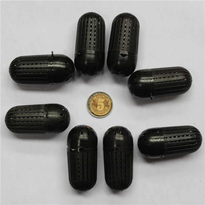 Пластиковый шарик для приманки с крючком, бело-черный, для креветок, раков, угрей, светящийся, рыболовные принадлежности