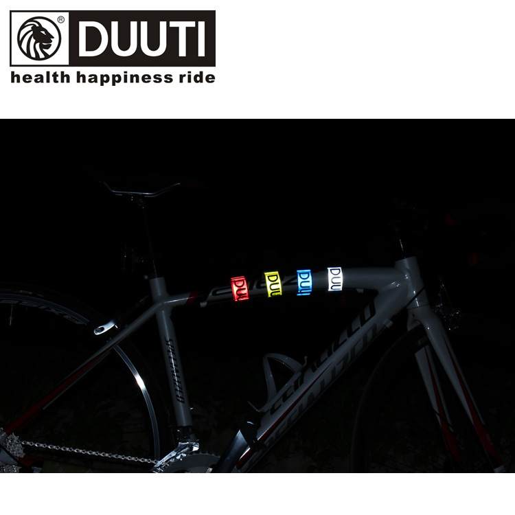 DUUTI diyoutu bicycle silicon steel wrist strap riding reflective night riding arm band racket ring