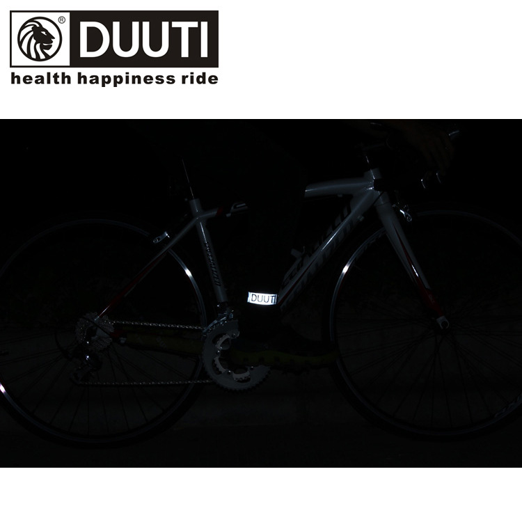 DUUTI diyoutu bicycle silicon steel wrist strap riding reflective night riding arm band racket ring