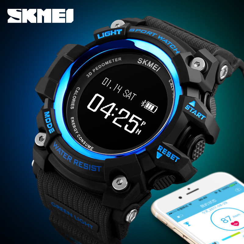Модные умные водонепроницаемые спортивные шагомеры многофункциональные умные электронные часы для студентов мужчин