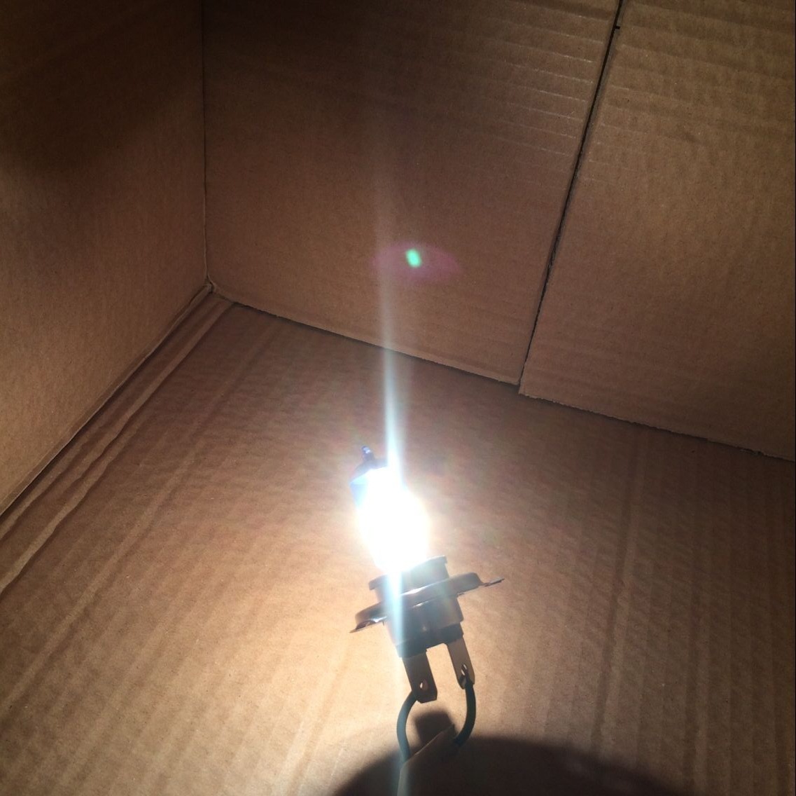 Car headlight H4 12V55W white quartz halogen bulb H4P43T