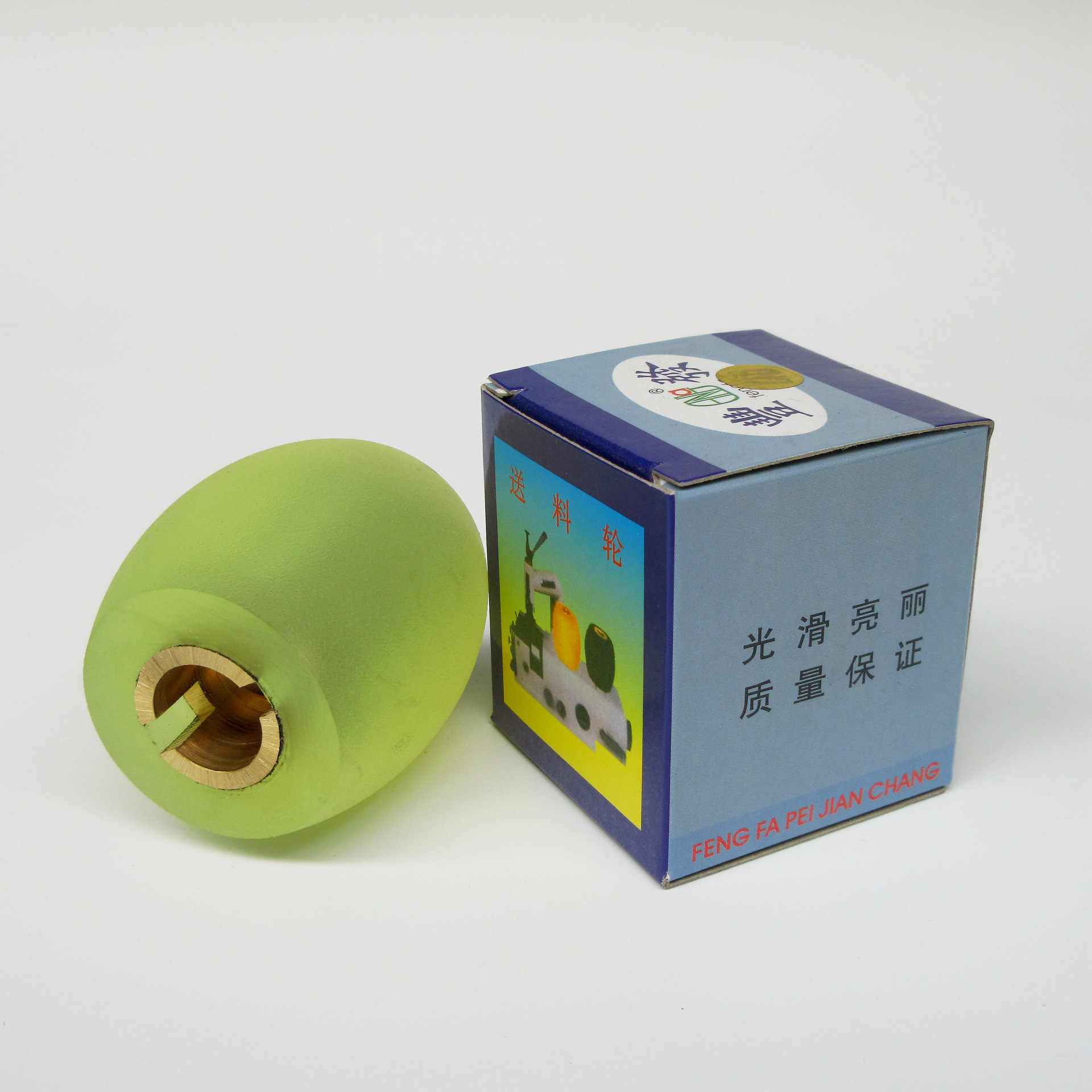 Shovel peeler peeler feeding rubber wheel iron core copper core rubber wheel leather feeding wheel factory direct supply