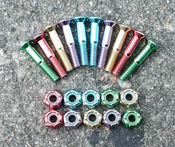 Four roller skating board Bridge nail drift board hardware small fish Board nail land surfboard double rocker long board skateboard nail