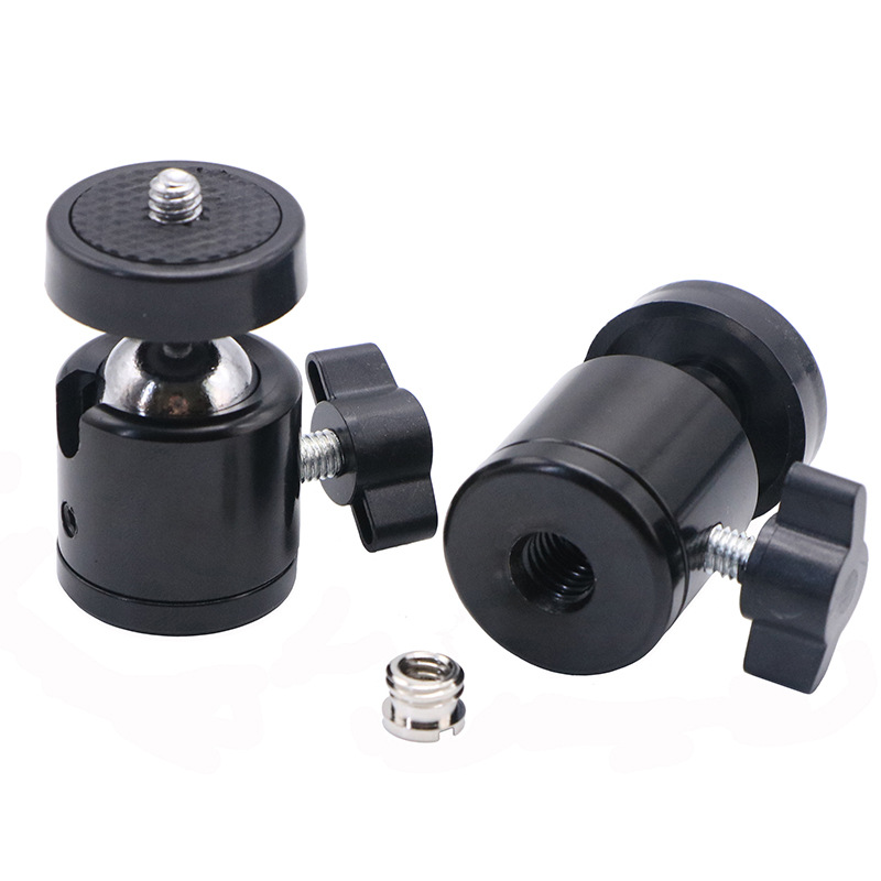 Q29 spherical metal mini mobile phone small PTZ tripod live support accessories universal ball head rotating PTZ