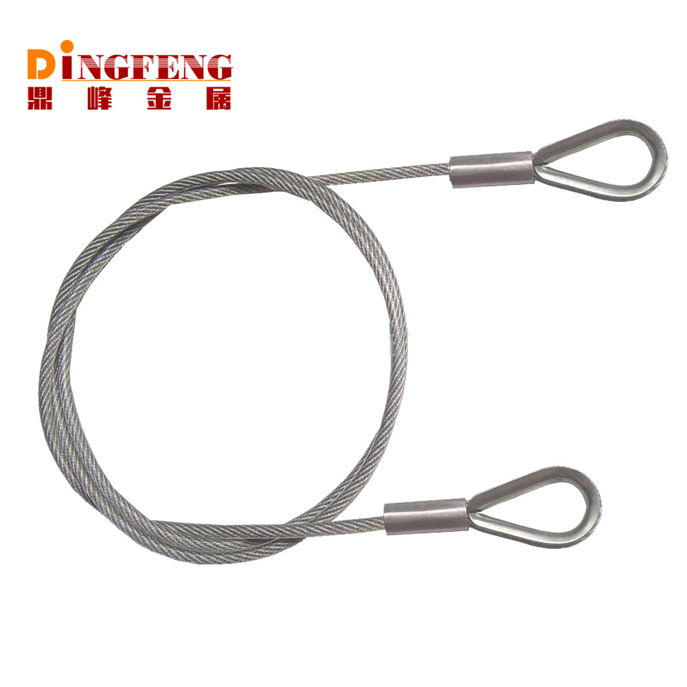 304 Stainless Steel Wire Rope 316 Stainless Steel Wire Rope Galvanized Rubber Coated Steel Wire Rope Dingfeng