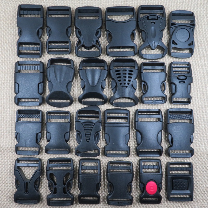 Ready Supply Luggage Buckle Accessories Plastic Buckle Pom Plastic Waist Bag Buckle Outdoor Backpack Adjustment Buckle