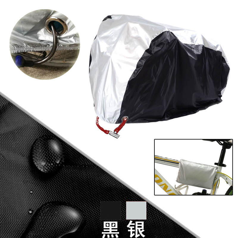 Spot supply of cross-border Amazon explosions 190T bicycle cover rain and dust-proof 210d Japanese market style