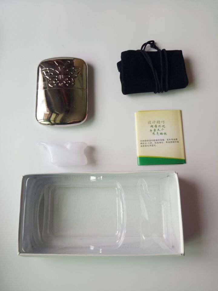 Yidonghuai stove silver white hand warmer zinc alloy hand warmer wholesale