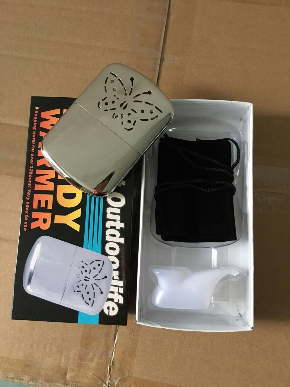 Yidonghuai stove silver white hand warmer zinc alloy hand warmer wholesale