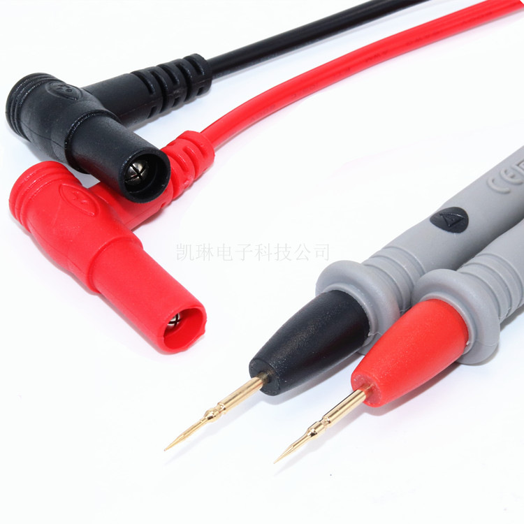 Meter Pen Wire, Special Tip Pen, Fine Tip 1000V 20A, Gold-Plated Copper Needle Pen, Multimeter Pen Wire