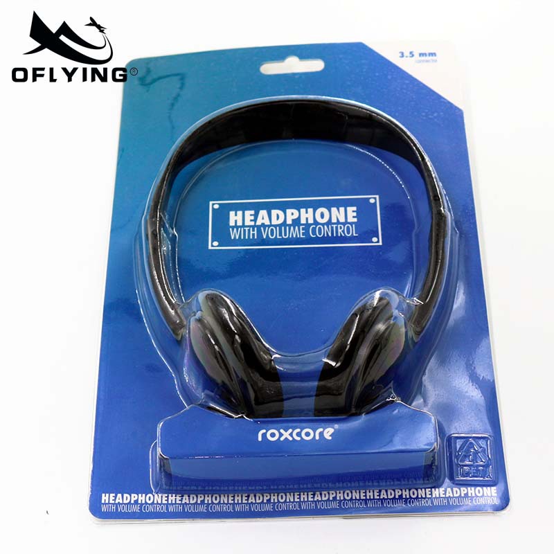Ofei Electronic Headset Single Plug/Fixed Double Plug Aviation Headset Wear Comfortable Headset