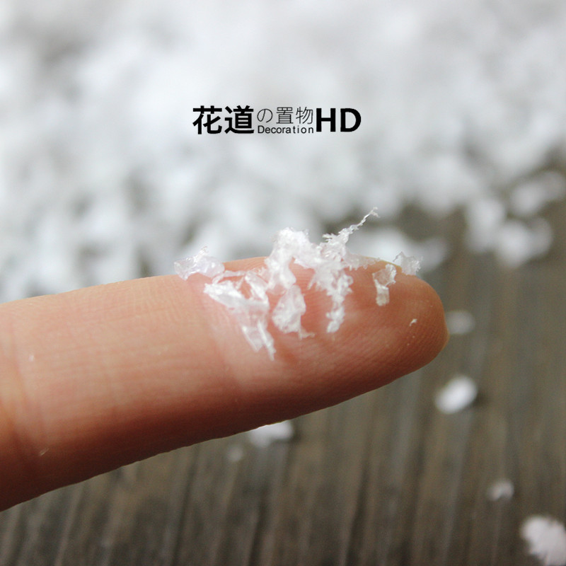 Christmas decoration simulation artificial snowflakes snow powder winter diy scene layout romantic fake snowflakes