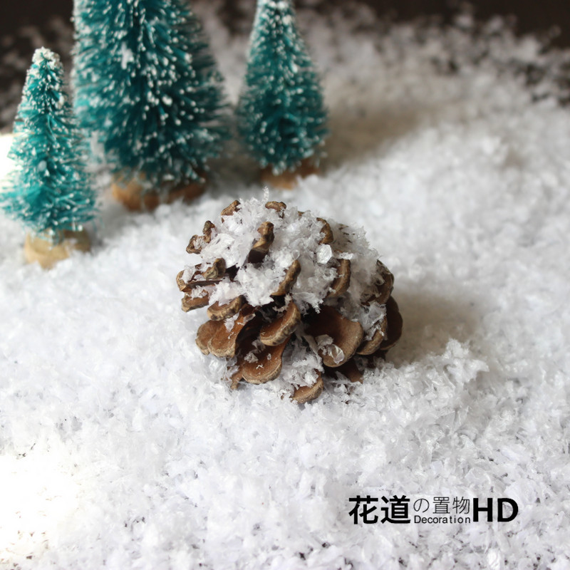 Christmas decoration simulation artificial snowflakes snow powder winter diy scene layout romantic fake snowflakes