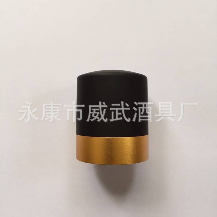 Creative wine stopper press type wine stopper wine champagne wine bottle stopper rotating stainless steel one-piece wine stopper