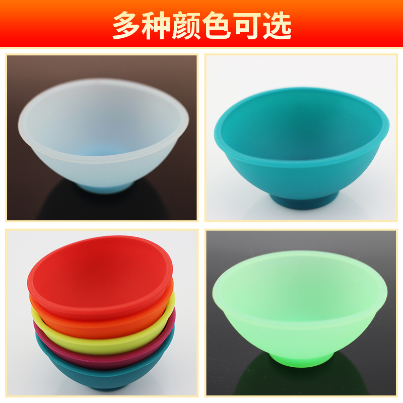Silicone Mini Bowl Silicone Bowl Baby Food Bowl Kitchen Seasoning Bowl Facial Mask Bowl Kitchen Supplies