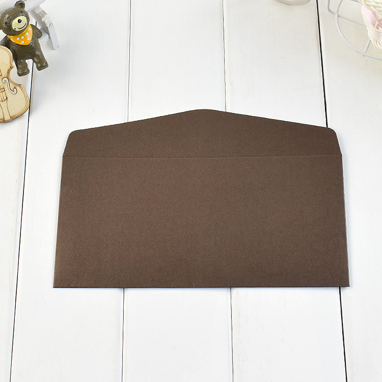 Spot wholesale Pearl paper envelope hot stamping envelope business envelope invitation letter hot stamping logo