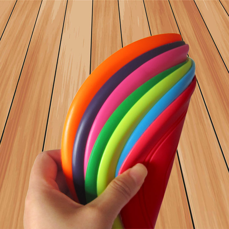 Frisbee factory direct pet toy round training tpr flying saucer bite resistant Frisbee dog toy