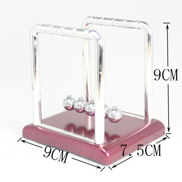 Newton pendulum ball wholesale chaos pendulum metal crafts gift creative ornaments home plastic Newton pendulum