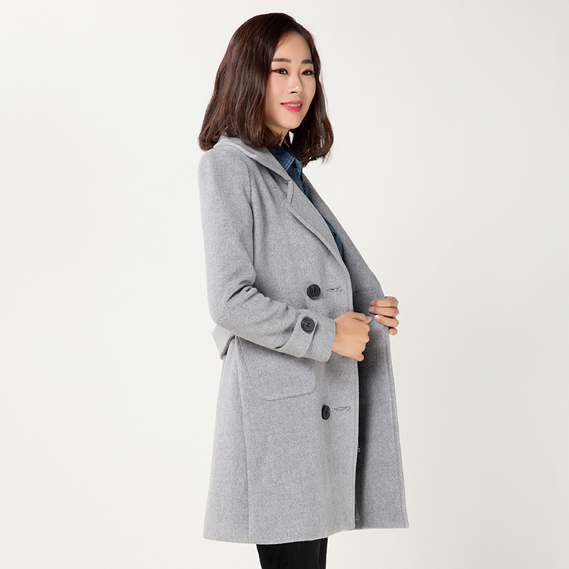 Dongguan Taofang Factory Small Batch Custom-Made Autumn and Winter Women's Woolen Outwears and Woolen Outwears Production