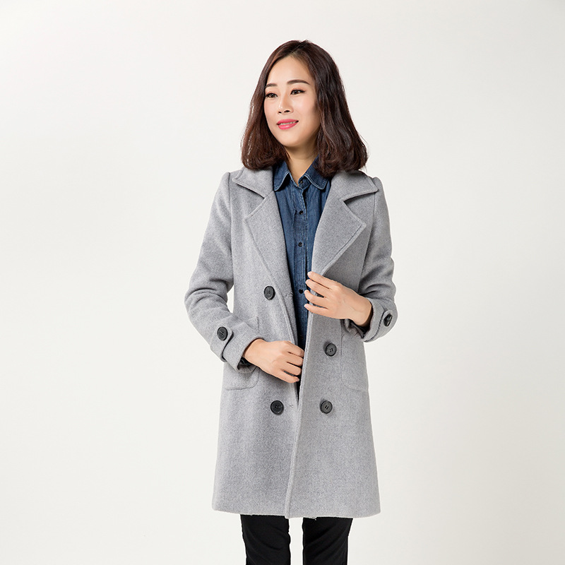 Фабрика Dongguan Taofang, малые партии индивидуально изготовленной осенне-зимней женской верхней одежды из шерсти