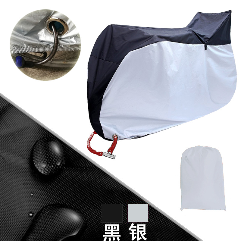Spot supply of cross-border Amazon explosions 190T bicycle cover rain and dust-proof 210d Japanese market style