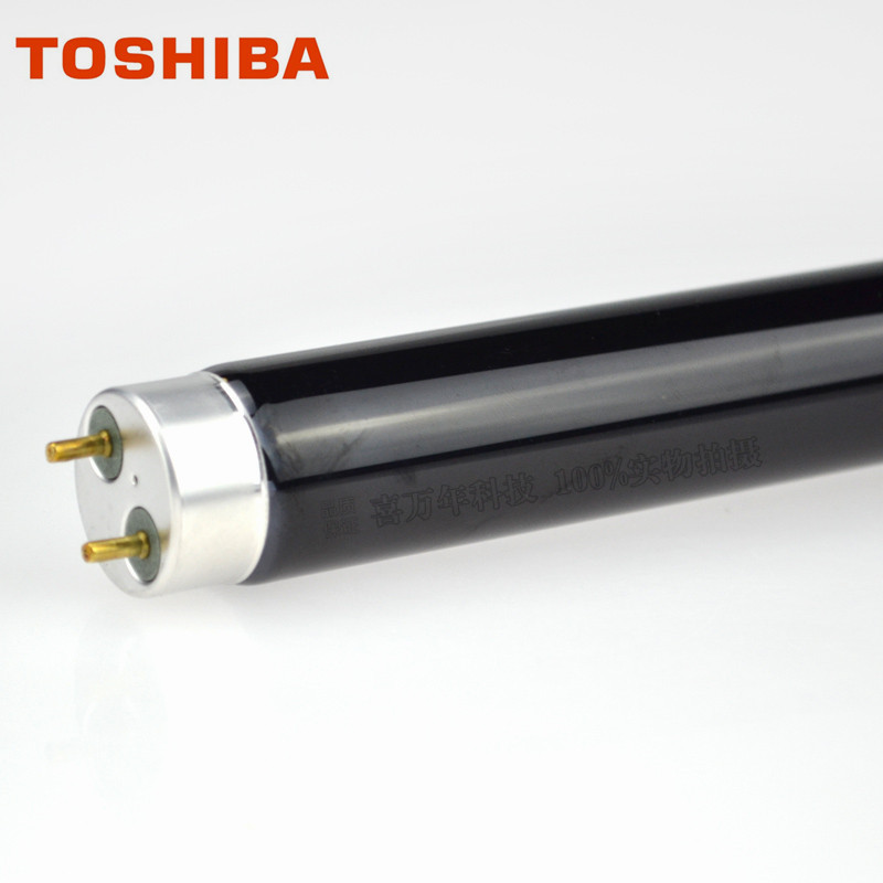 Toshiba Toshiba Purple Light Fl15Blb Ultraviolet Black Tube 15Wblb Three-Proof Paint Inspection Magnetic Particle Flaw Detection Lamp