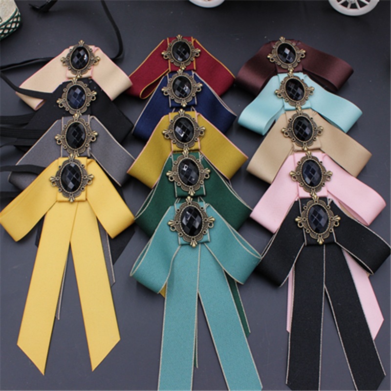 Star Cat New Arrival Bow Tie Collar Flower Strap Vintage Fashion Multi-color elastic adjustment tie Clothing Collar Accessories