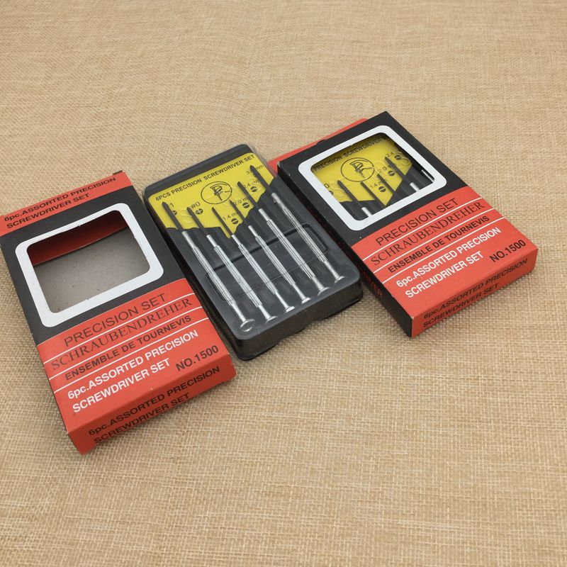 Factory Direct Sales 2 yuan store small red box multi-purpose screwdriver portable screwdriver small screwdriver large wholesale