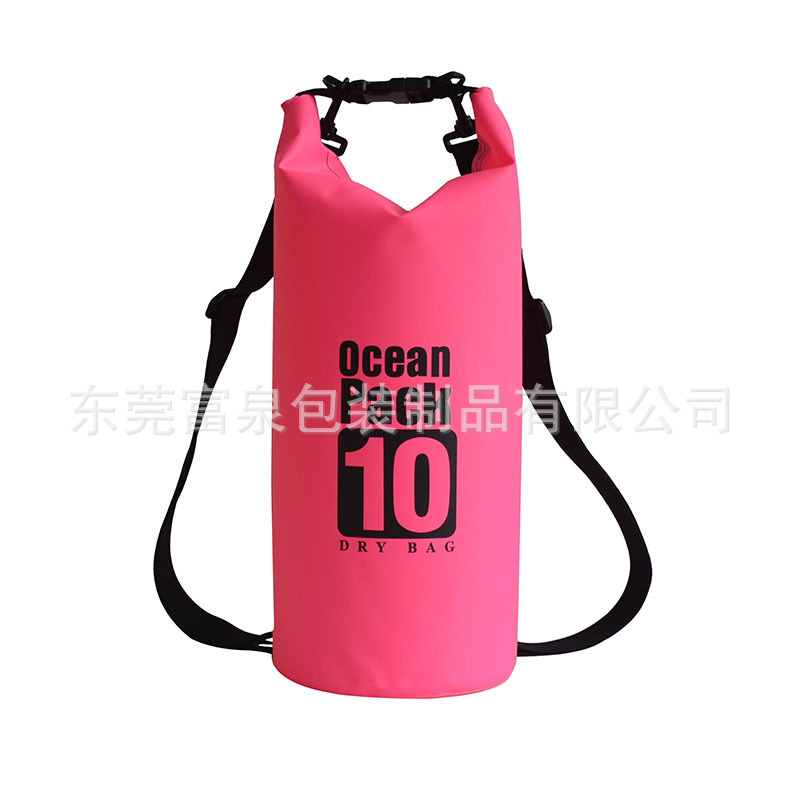 Spot PVC clip mesh waterproof bag factory direct waterproof barrel bag outdoor waterproof bag waterproof barrel swimming bag