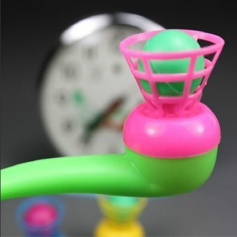 Creative 80's nostalgic suspension pipe blowing ball toys balance blowing dragon children's educational toys stall supply wholesale